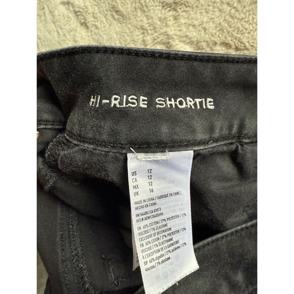 American Eagle Super Super Stretch Hi-Rise Shorty Size 12 - Picture 4 of 4